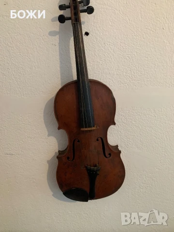 Стара ръчна цигулка – декорация, реставрация или колекция – уникат!, снимка 6 - Антикварни и старинни предмети - 50671454