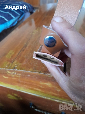 Стара кожена кания за нож #16, снимка 8 - Други ценни предмети - 52064759