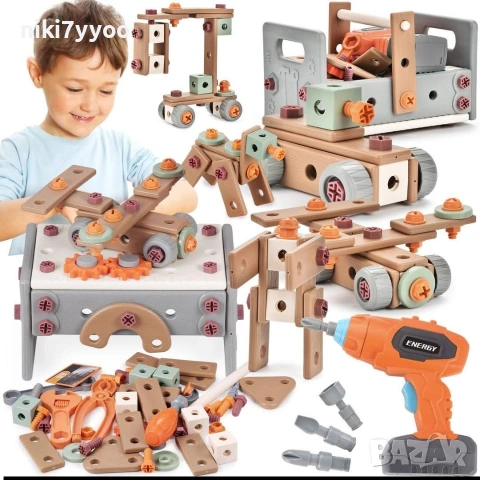 Креативна детска игра с винтоверт, снимка 2 - Други - 53072402