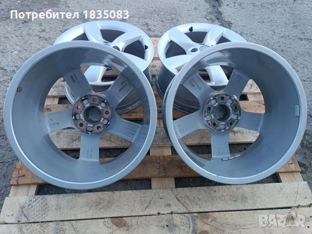 Лети джанти 17ки 5х112 Audi, снимка 10 - Гуми и джанти - 52591971