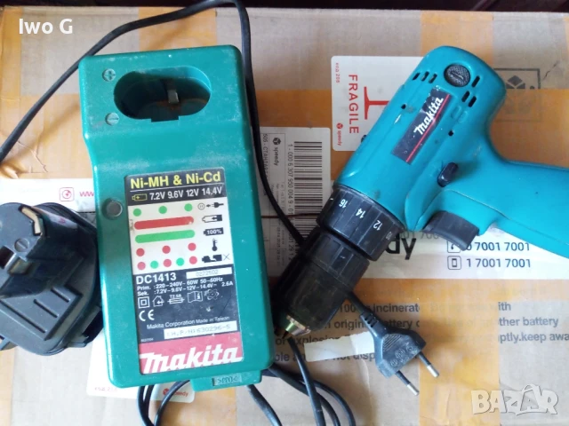 Акумулаторна дрелка Makita 6314D, снимка 4 - Винтоверти - 50847503