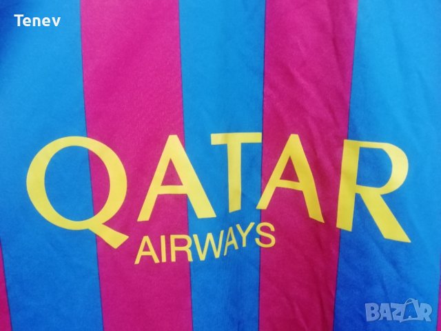 FC Barcelona Lionel Messi #10 Nike футболна тениска фланелка Барселона Меси XXL 2XL, снимка 4 - Тениски - 42263526