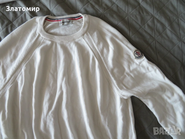 Чисто нова бяла блуза Moncler , снимка 3 - Блузи - 53673976