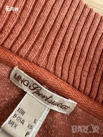 Блуза с цип mango🤎, снимка 5 - Блузи с дълъг ръкав и пуловери - 47448982