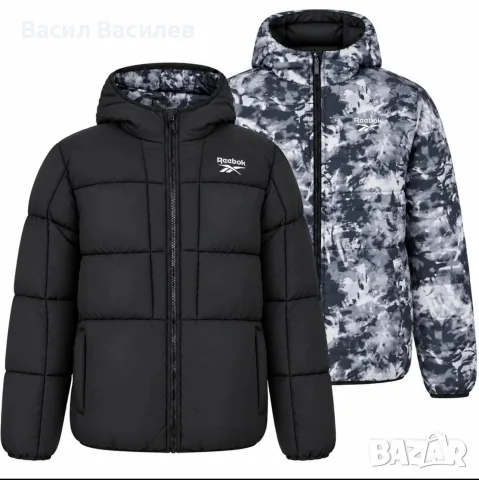 Мъжко яке Reebok с две лица