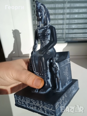 Египетска статуетка-41, снимка 11 - Статуетки - 52476550