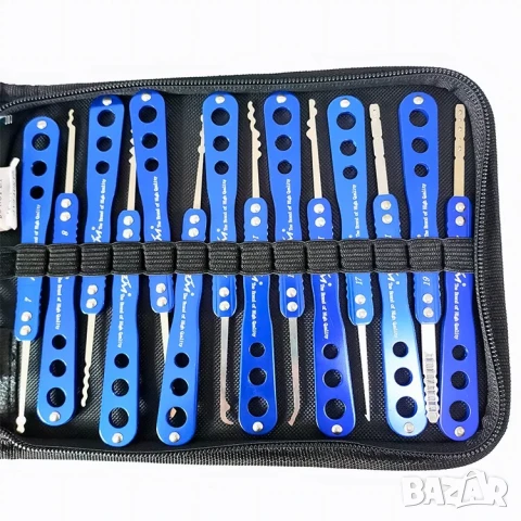 Универсален комплект KLOM (29 в 1) за професионално отключване, снимка 2 - Други инструменти - 51366680