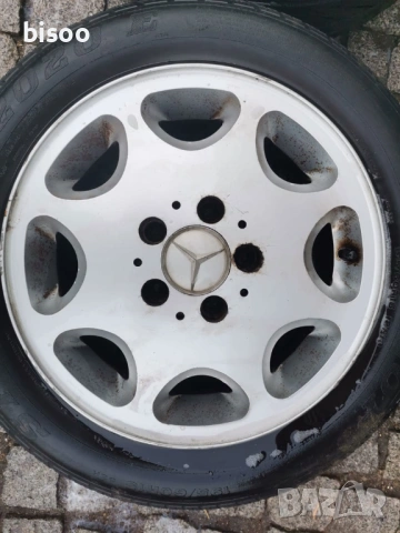 ЛЕТИ ДЖАНТИ за КЛАСИЧЕСКИ МЕРЦЕДЕС 6,5х15, снимка 4 - Гуми и джанти - 53456892