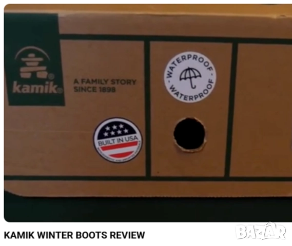 Оригинални Американски Зимни БОТУШИ № EU 36 / EU 38 Дамски / Детски Апрески К-т с Термочорапи БАРТЕР, снимка 10 - Дамски ботуши - 52118892