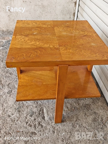 Стара масичка 63/63 см, снимка 7 - Антикварни и старинни предмети - 53526717