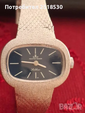 Meister Anker-сребърен часовник, снимка 7 - Антикварни и старинни предмети - 55979604