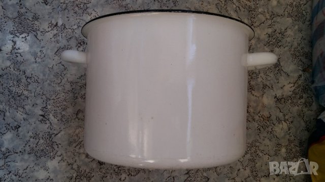 ГОЛЯМА СТАРА ЕМАЙЛИРАНА РУСКА ТЕНДЖЕРА, снимка 3 - Други - 35799916