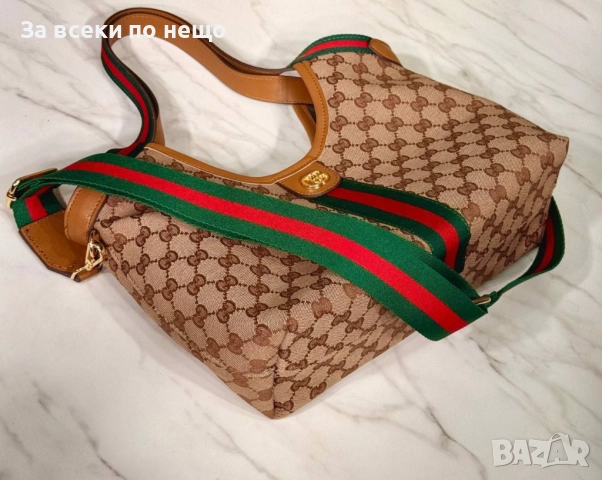 Gucci Дамска Чанта Гучи - Налични Различни Цветове Код E918, снимка 9 - Чанти - 51939859