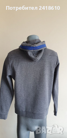 Hugo Boss Saggy Hoodie Full Zip Regular Fit Mens Size М ОРИГИНАЛ! Суичер с цял Цип!, снимка 14 - Спортни дрехи, екипи - 36181090
