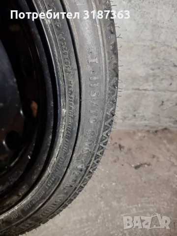 Резервна гума патерица 115/70R16, снимка 2 - Гуми и джанти - 49871653