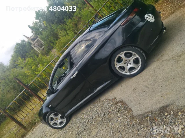 Оригинални лети джанти 17" за Alfa Romeo GT (2005) – Добро състояние, снимка 2 - Гуми и джанти - 56119486