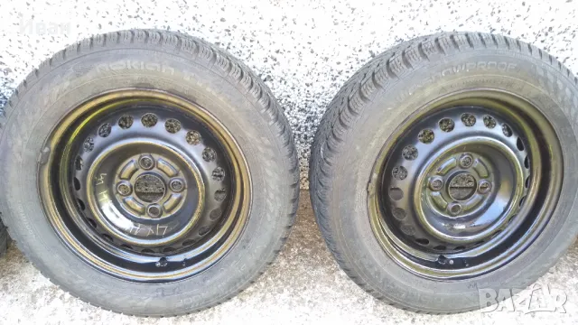 Зимни гуми с метални джанти 14 цола, NOKIAN WR SNOWPROOF и CONTINENTAL WINTERCONTACT TS 860