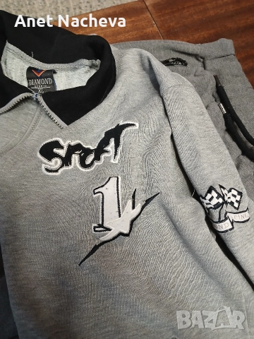 Спортен Екип , сив, снимка 5 - Спортни екипи - 52673356