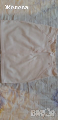 Дамски бледо-розов костюм, с къса пола, сезон пролет-есен, снимка 6 - Костюми - 40538022
