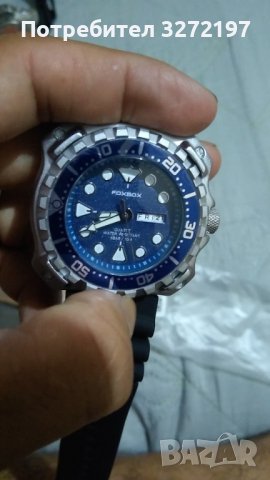 2023 FOXBOX спортен кварцов часовник,водоустойчив,подвижен безел, дата,ден от седмицата, снимка 4 - Мъжки - 41697743