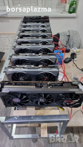 риг Asus 470 4GB mining edition  -  8 броя карти - 2900, снимка 13 - Работни компютри - 35852737