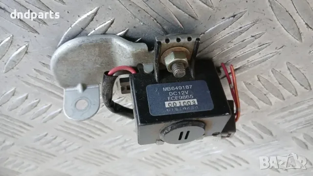 Реле Mitsubishi Pajero 2003 MB649187 ECE9865 Pajero III (1999-2006), снимка 2 - Части - 55893281