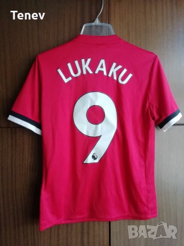 Manchester United Romelu Lukaku нова оригинална детска тениска фланелка Adidas Манчестър Юнайтед, снимка 1 - Детски тениски и потници - 35839780