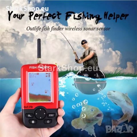 Безжичен сонар за риболов, снимка 4 - Въдици - 39197875