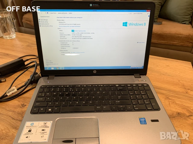 Лаптоп HP ProBook 450 G1 (INTEL i5, 12GBRAM, 500GBHDD), снимка 11 - Лаптопи за дома - 50840070
