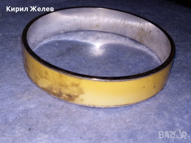 EAU THERMALE Avene МАРКОВА с ПОСРЕБРЯВАНЕ МОДНА ДИЗАЙНЕРСКА АРТ ГРИВНА 37963, снимка 4 - Гривни - 40811638