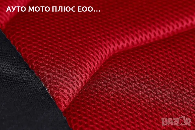 Универсална тапицерия Sparco от 9 части - Черно/Червено, снимка 3 - Аксесоари и консумативи - 50150796