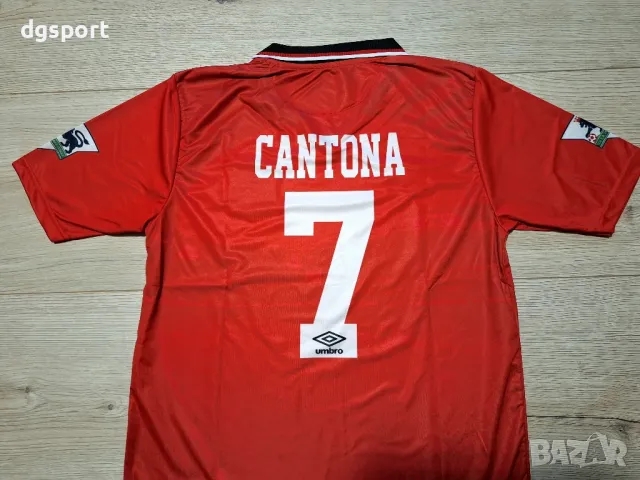 Футболна фланелка на Ерик Кантона Манчестър Юнайтед ретро модел 94/95!!!, снимка 4 - Футбол - 48877417