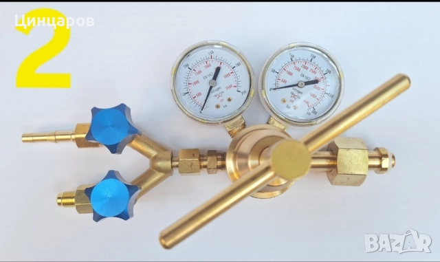 Азот редуктор, регулатор, редуцир-вентил 150bar, снимка 3 - Други машини и части - 51822196