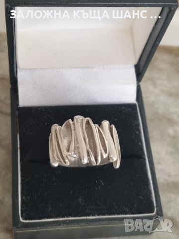 Сребърен пръстен 925 проба , снимка 4 - Пръстени - 41732153