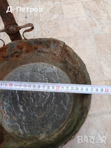 Стар меден тиган, снимка 4 - Съдове за готвене - 50621967