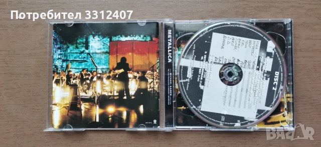 CD METALLICA S&M Michael Kamen, снимка 2 - CD дискове - 53705535