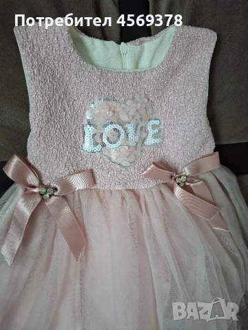 Детска Рокля , снимка 2 - Бебешки рокли - 51417888