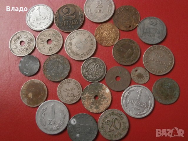 Лот стари чужди монети , снимка 9 - Нумизматика и бонистика - 42608037