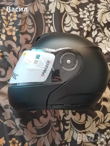 Каска за мотор Novic Switch Flip up-Отваряема гланц , снимка 4 - Спортна екипировка - 49476289