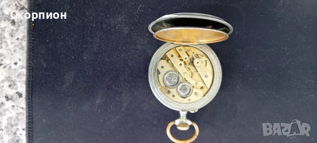 Швейцарски джобен часовник - KNOPKE'S - SPEZIAL - UHR - 10 RUBES, снимка 6 - Джобни - 49517734