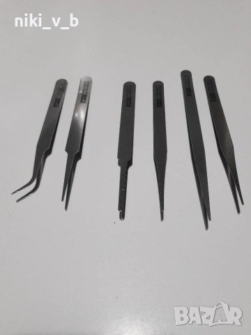 Комплект пинсети, снимка 7 - Други инструменти - 53276530