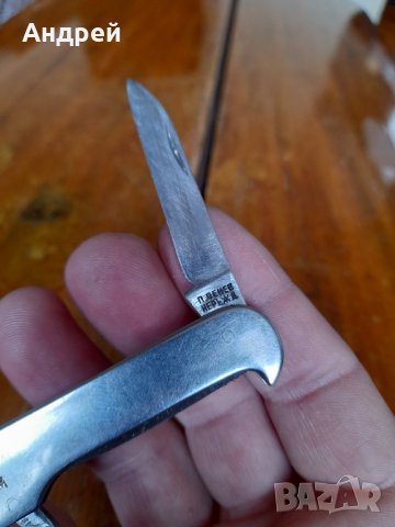 Старо ножче,нож,ножка Винпром,П.Денев, снимка 6 - Други ценни предмети - 35720768