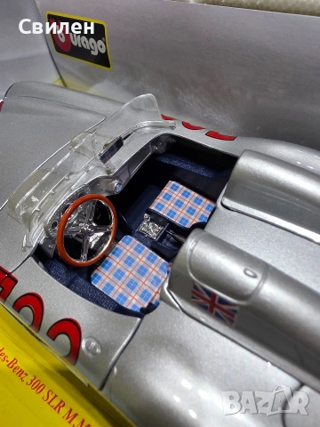 Модел на Mercedes SLR мащаб 1:18, снимка 6 - Колекции - 53128926