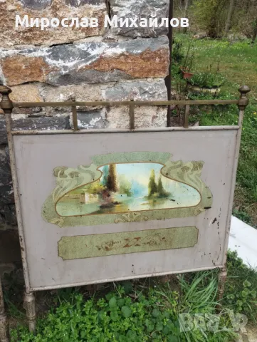 Стари рисувани легла, снимка 6 - Антикварни и старинни предмети - 50200741