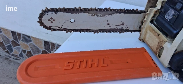 Бензинова резачка НОМЕР 11. STIHL MS 170. 30 см дъска за рязане. Проверена. РАБОТЕЩА..., снимка 11 - Градинска техника - 50894927