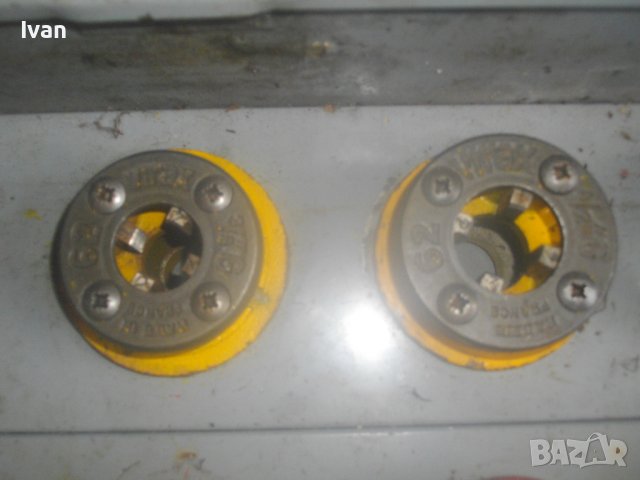 VIRAX 62-Винтонарезка За Резби На Тръби 3/8-1 1/4 Цол-Френска Професионална-Плашка ВиК/Винторезка, снимка 8 - Други инструменти - 42341770