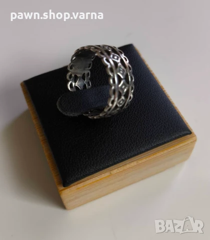 Ново сребърно пръстенче – 925 проба, снимка 2 - Пръстени - 51132686