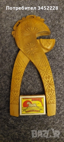 лешникотрошачка дървена за ценители , снимка 6 - Антикварни и старинни предмети - 52296940