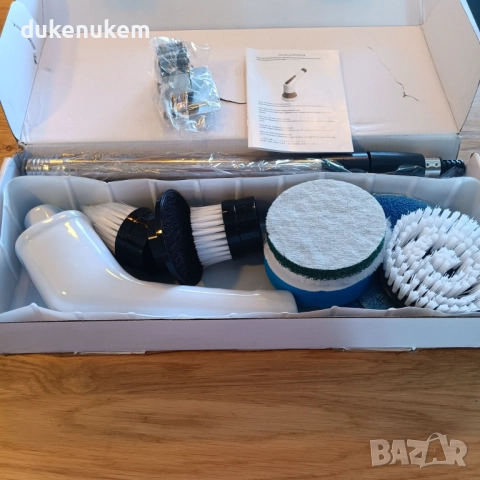 НОВА! Електрическа четка, 8 в 1, телескопична дръжка, снимка 10 - Други стоки за дома - 52812102