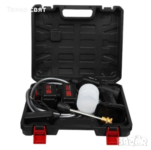 ТОП ЦЕНА АКУМУЛАТОРНА ВОДОСТРУЙКА за кола дом градина 30 bar, снимка 7 - Аксесоари и консумативи - 47708329